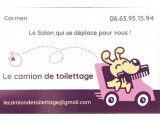 Le camion de toilettage