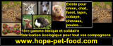 HOPE PET FOOD pour animaux 1ère gamme éthique écologique et solidaire
