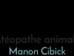 Manon Cibick ostéopathe animalier