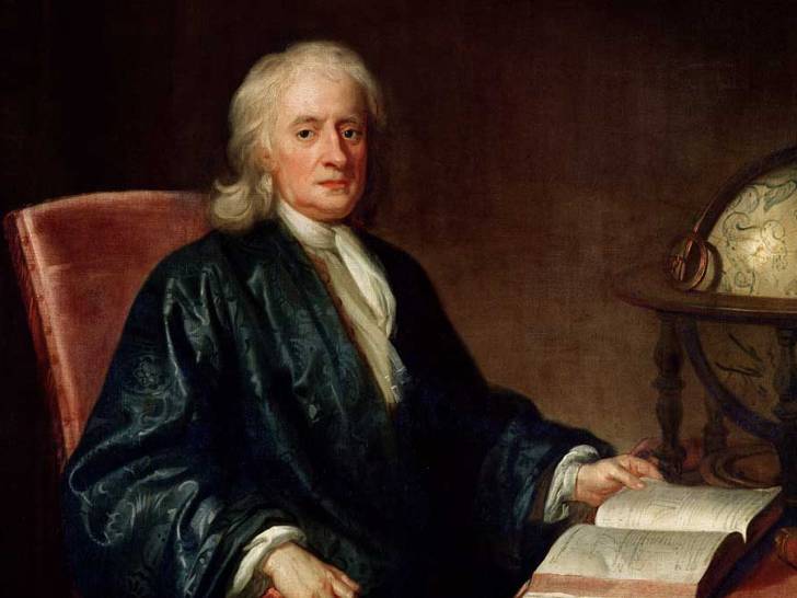 Portrait de Isaac Newton par Enoch Seeman