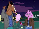 Princess Carolyn et BoJack en train de discuter dans « BoJack Horseman »