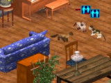 Vidéo de gameplay du jeu « Les Sims : Entre chiens et chats » (2002)
