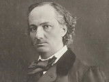 Un portrait en noir et blanc de Charles Baudelaire