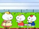 Un extrait de la série animée « Le Paradis d'Hello Kitty »