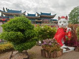 La statue « Le Grand Chat » à Kuching, en Malaisie
