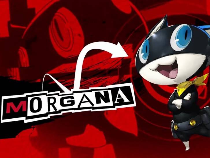 Morgana, le chat du jeu vidéo « Persona 5 »
