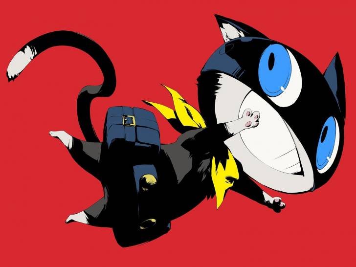 Morgana, le chat de l'anime « Persona 5 : The Animation »