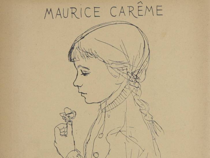 Une illustration du recueil « La lanterne magique », écrit par Maurice Carême