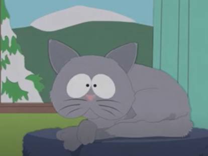 Monsieur le Chat dans l'&eacute;pisode 3 saison 16 de &laquo; South Park &raquo;