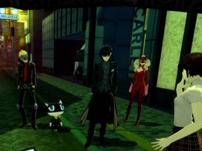 S&eacute;quences dr&ocirc;les avec Morgana dans &laquo; Persona 5 &raquo; (2016)