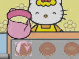 Le mini-jeu de pancakes de « Hello Kitty: Happy Party Pals » (2005)