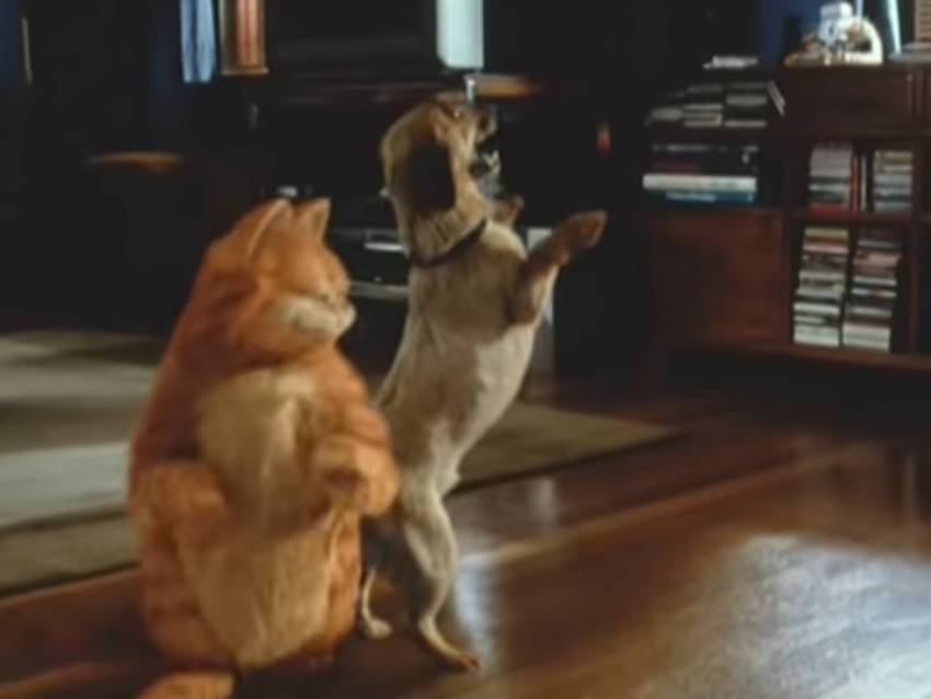 Garfield Et Odie Dans Garfield Le Film 04 Video