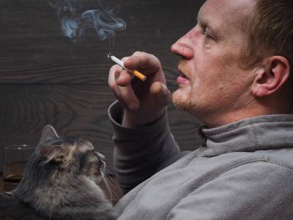 Tabagisme passif du chat : l'effet du tabac sur les chats