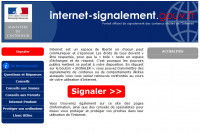 Capture d'écran du site internet-signalement.gouv.fr