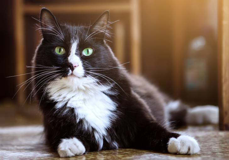 Les chats noirs et blancs : races, motifs, caractère...