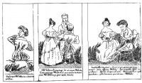 Trois dessins de &laquo; L&rsquo;Histoire de Monsieur Jabot &raquo;, de Rodolphe T&ouml;pffer