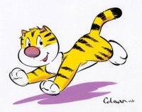 &laquo; Billy the cat &raquo;, le chat de la bande dessin&eacute;e cr&eacute;&eacute; par St&eacute;phane Colman et Stephen Desberg