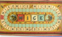 Plateau du jeu « The Game of Catching Mice »