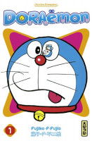 Doraemon en gros plan sur la couverture du manga « Doraemon »