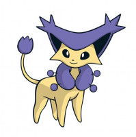 Une image du Pokémon Delcatty