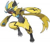 Une image du Pokémon Zeraora
