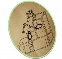 dessin d'un arbre à chats