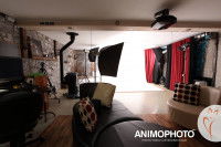 Le studio de Brigitte Faucher