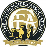 Le logo de la  Cat Fanciers’ Association.