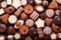 Un assortiment de chocolats de Noël
