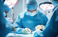 Un vétérinaire pratique une opération sur un chat