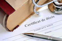 Un document officiel pour certifier un décès