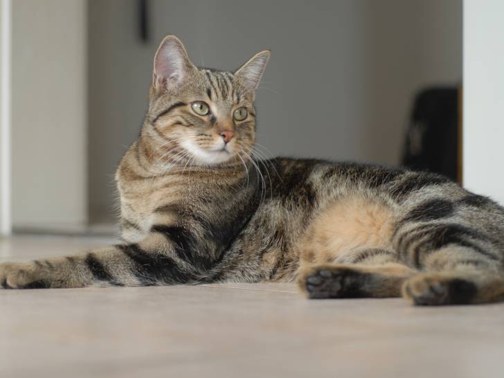 Un Européen couché sur le sol