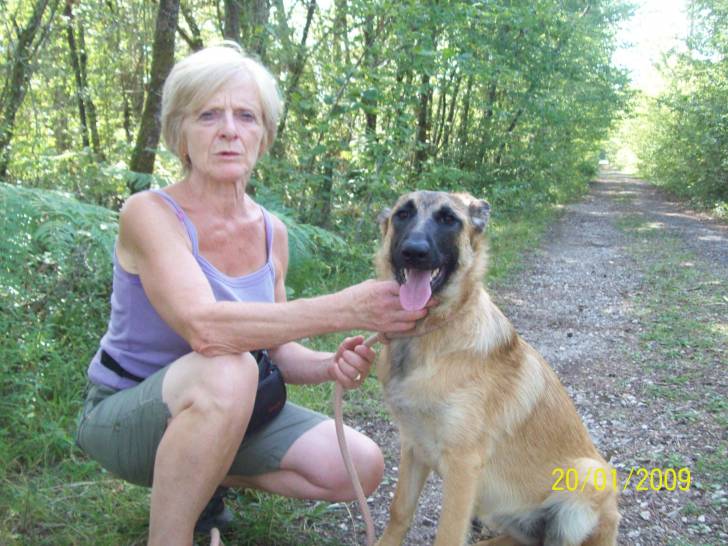Cristiane et La Malisoise - Berger Belge Malinois (3 ans)