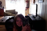Me and my cat - (2 mois)