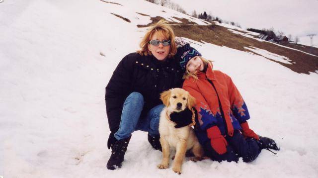 Pin'up : ma golden retriver -