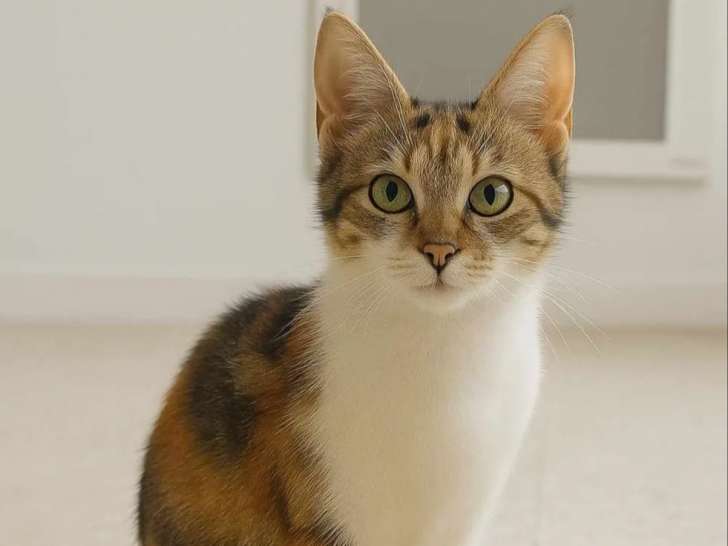 Prête pour l’adoption, chatte de 3 ans