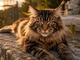 Mâle Maine Coon LOOF disponible pour saillie