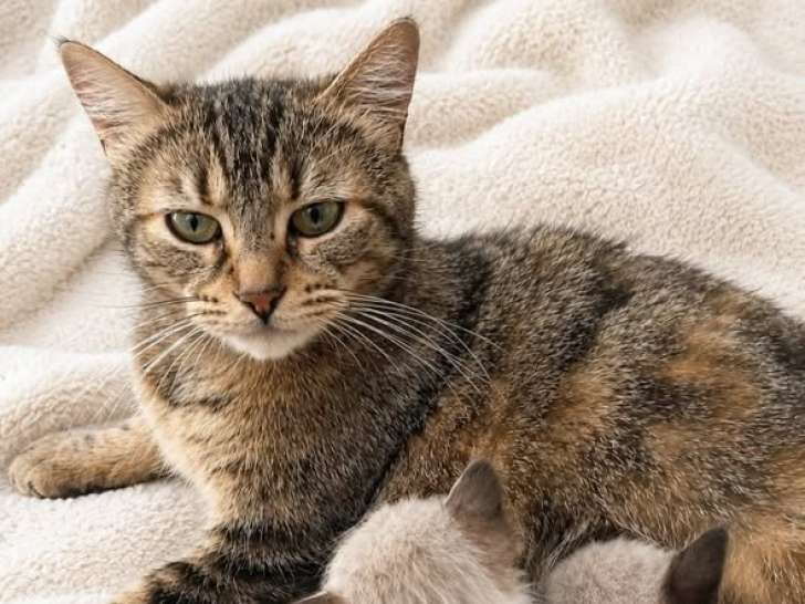 Mamounette, chatte de 8 ans à adopter en association
