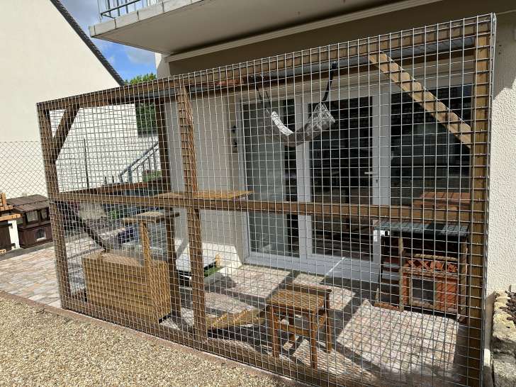 Catio vue extérieur